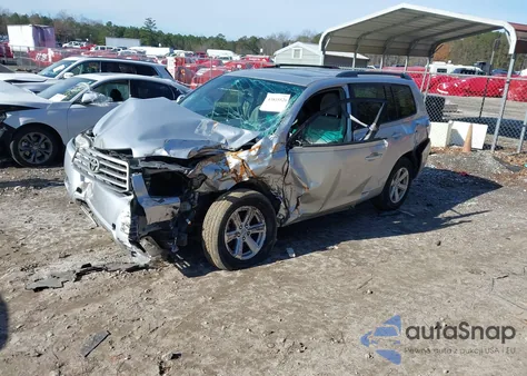 2009 Toyota Highlander from USA, damaged, VIN JTEDS41A092080908